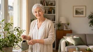Living alone in old age: safety that protects independence
